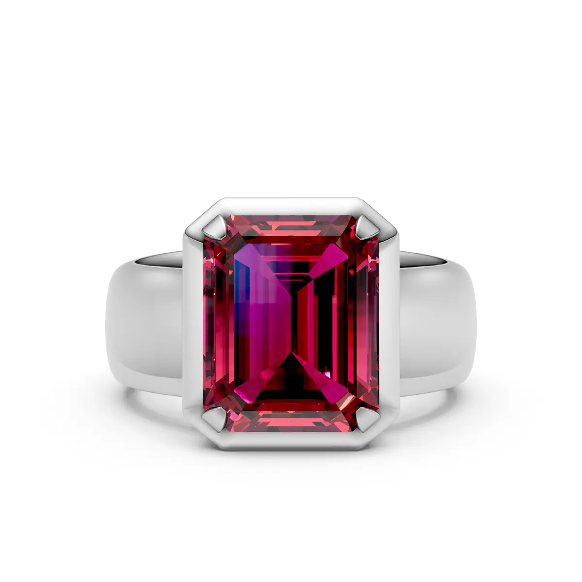 Crimson Crown Ring